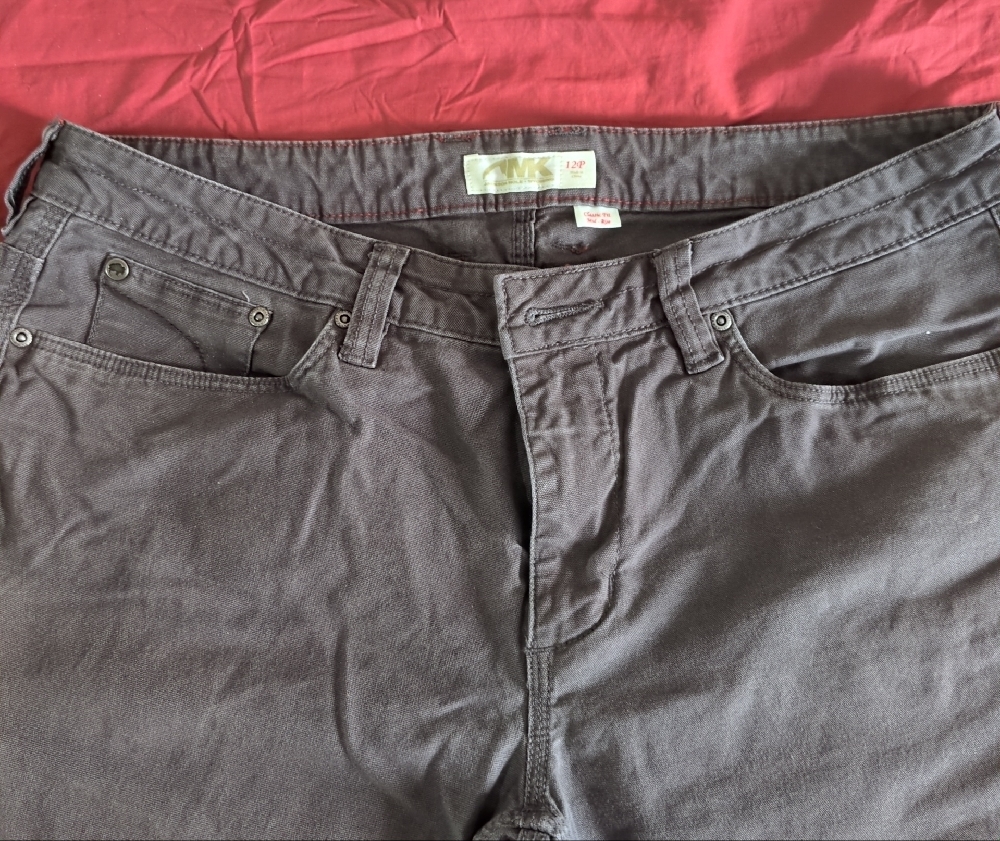 Mountain Khakis Women's Straight Leg Jeans - Dark Gray